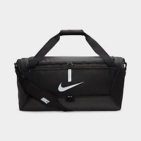 Nike Academy Team Soccer Duffel Bag Black / Black - White