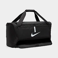 Nike Academy Team Soccer Duffel Bag Black / Black - White