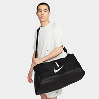 Nike Academy Team Soccer Duffel Bag Black / Black - White