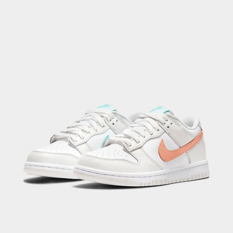 Nike Dunk Low GS White / Crimson Bliss