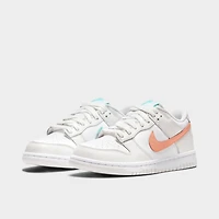 Nike Dunk Low GS White / Crimson Bliss