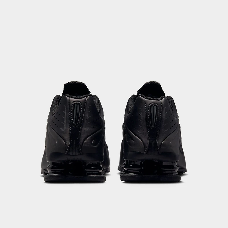 Nike Shox R4 GS Black / - Bright Crimson