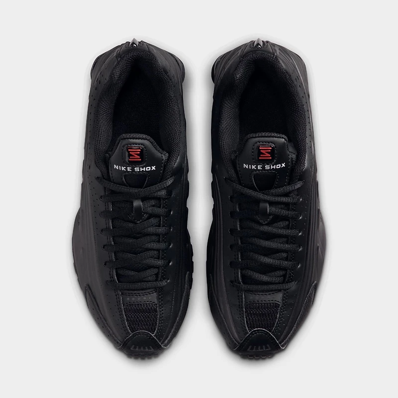 Nike Shox R4 GS Black / - Bright Crimson
