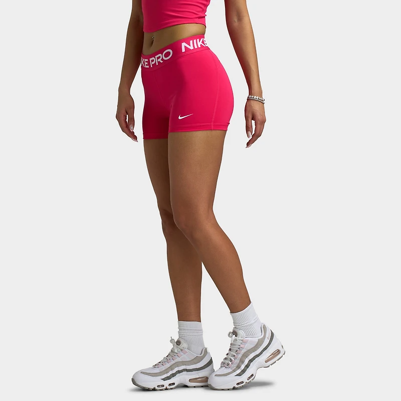 Nike Pro Women's 3" Shorts Rush Pink / White