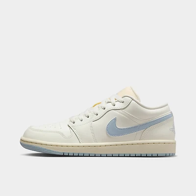 Jordan Femmes 1 Low Voile/fantôme - Lait de coco