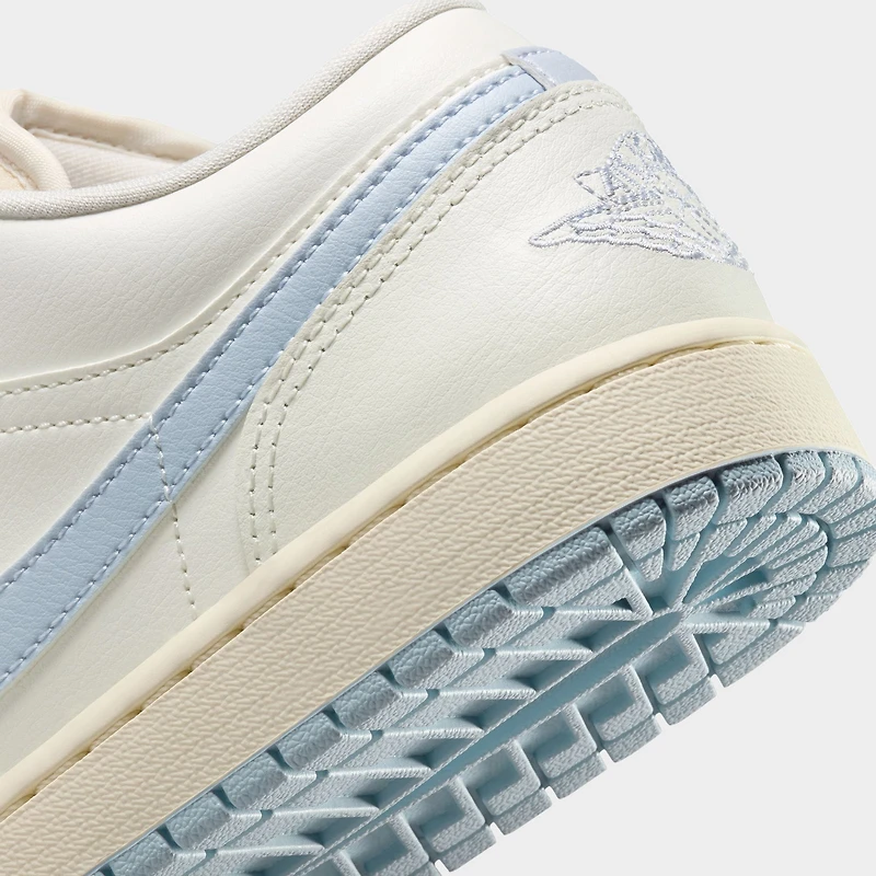 Jordan Femmes 1 Low Voile/fantôme - Lait de coco