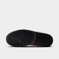 Jordan 1 Low Femmes Ivoire pâle / Rose coureur - Noir