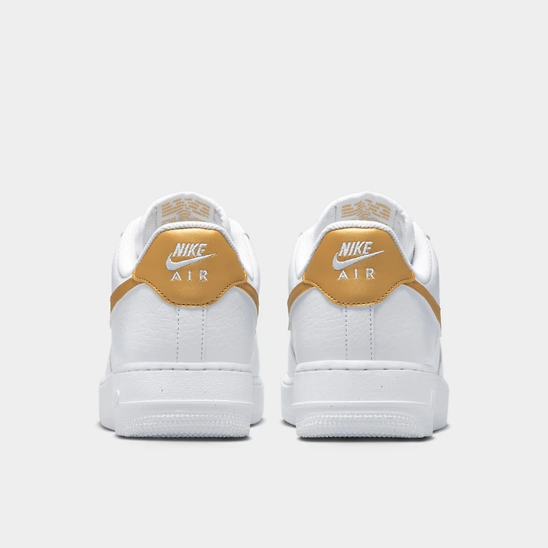 Nike Women's Air Force 1 '07 Next Nature White / Metallic Gold
