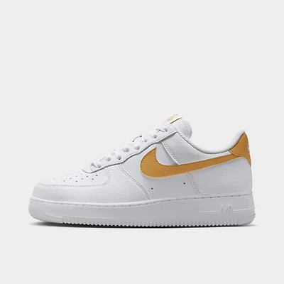 Nike Femmes Air Force 1 '07 Next Nature Blanc/Or Métallique