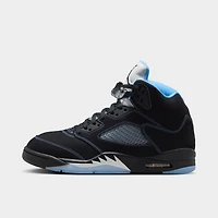 Jordan 5 Retro Black / University Blue - White