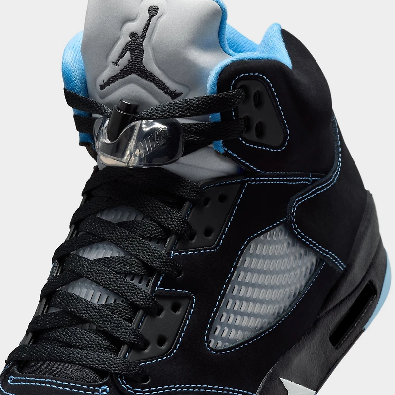 Jordan 5 Retro Black / University Blue - White