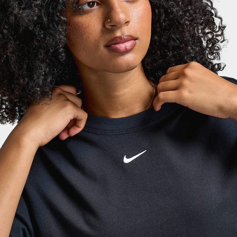 Nike Sportswear Women's Essentials Boxy T-shirt Black / White