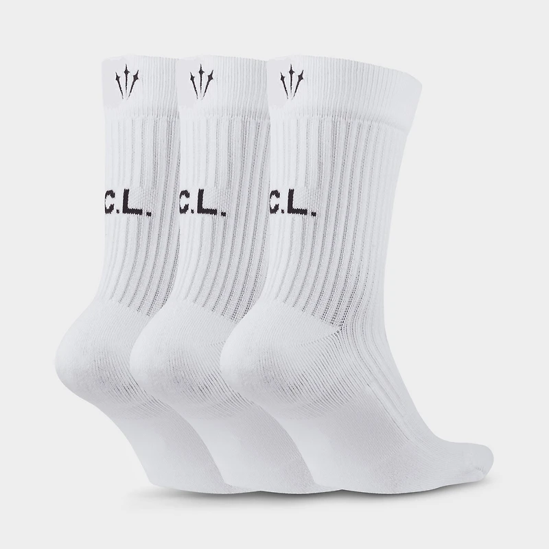 Nike NOCTA Crew Socks (3 Pack) / White