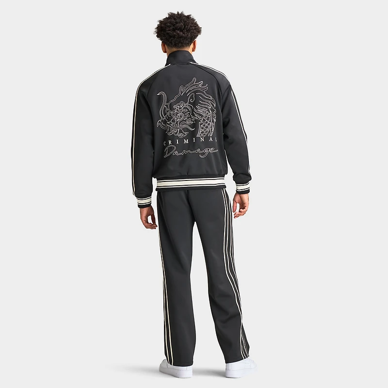 Criminal Damage Dragon Jacket Black / Ecru
