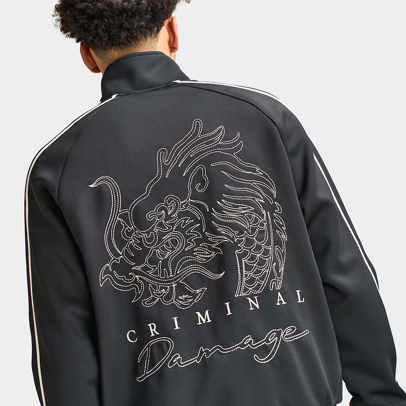 Criminal Damage Dragon Jacket Black / Ecru