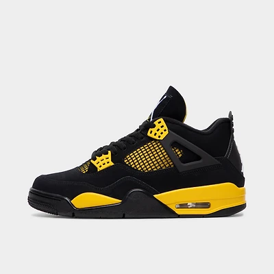 Jordan 4 Retro Black / White - Tour Yellow
