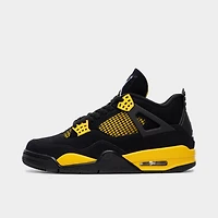Jordan 4 Retro Black / White - Tour Yellow