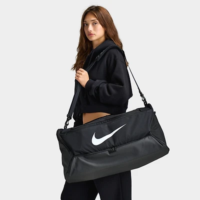 Nike Brasilia 9.5 Training Duffel Bag (Medium, 60L) Noir / Noir - Blanc  