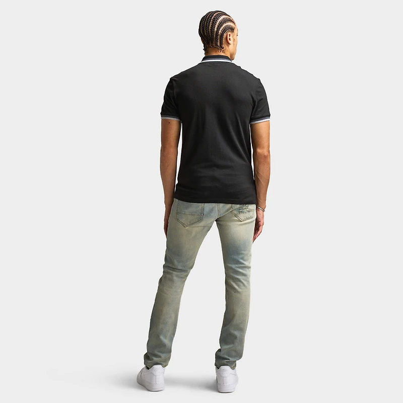 Lacoste Tipped Polo / Black