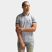Lacoste Tipped Polo / Elephante Grey