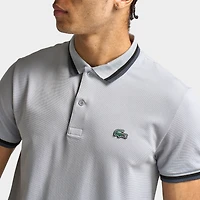 Lacoste Tipped Polo / Elephante Grey