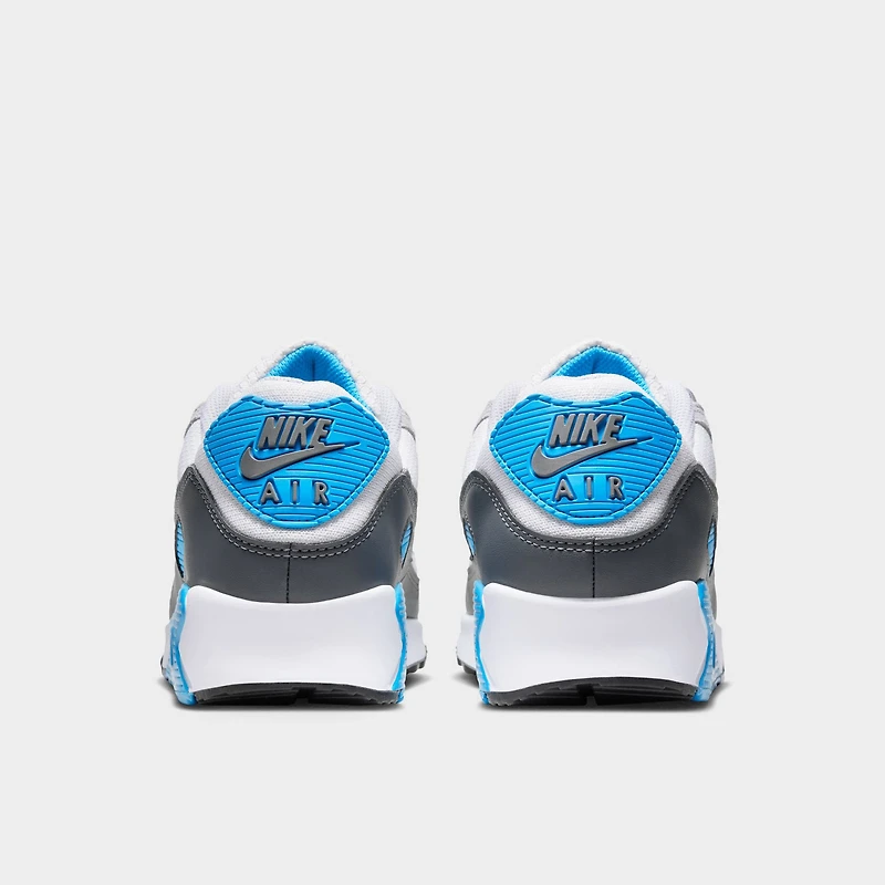 Nike Air Max 90 Blanc / Bleu Gris