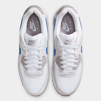 Nike Air Max 90 White / Racer Blue - College Grey