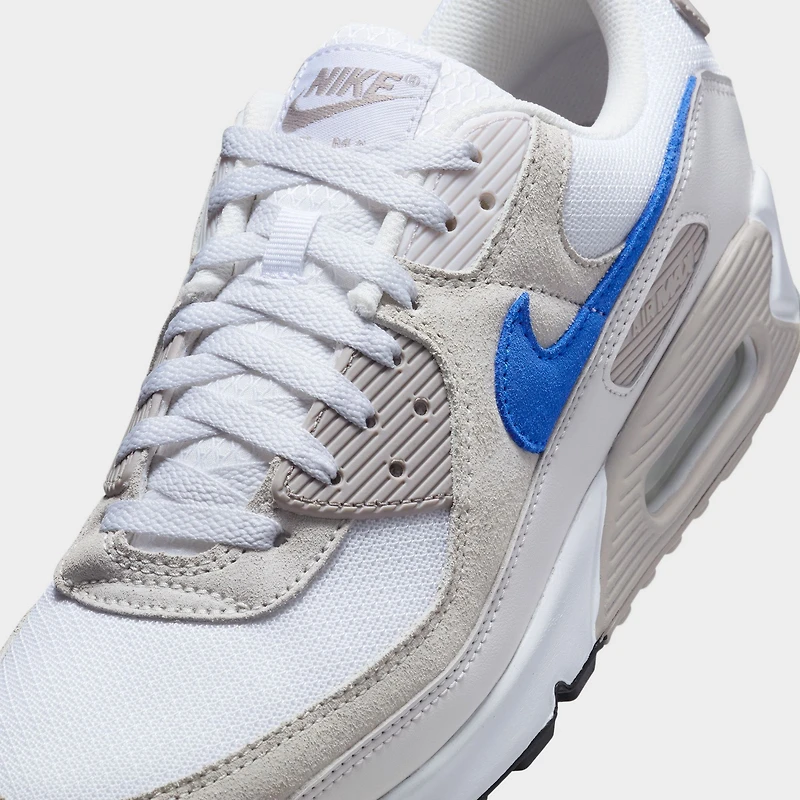 Nike Air Max 90 White / Racer Blue - College Grey