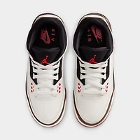 Jordan 3 Retro GS Voile / Noir - Rouge universitaire