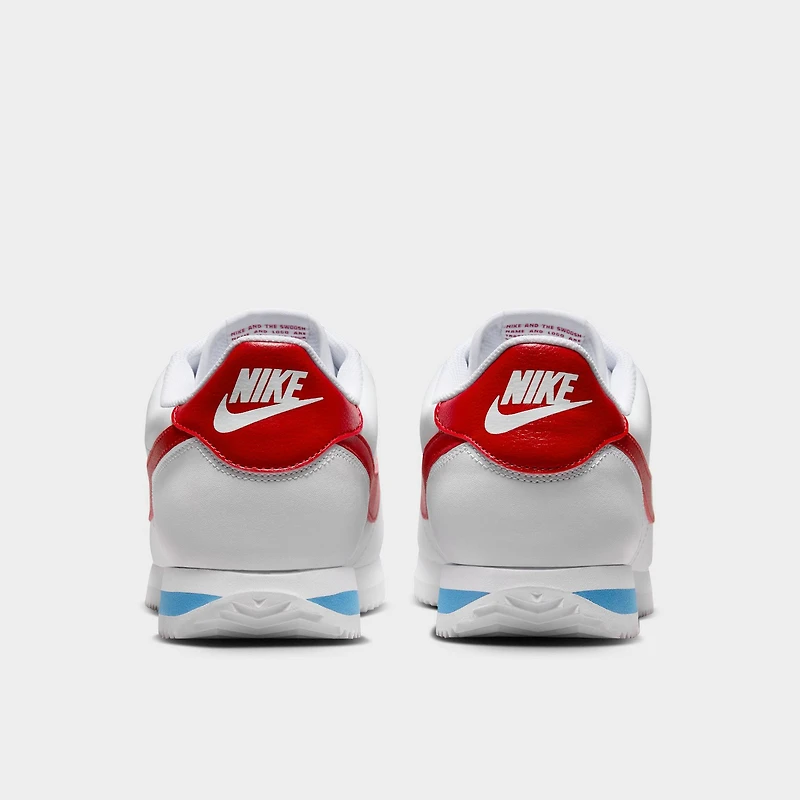 Nike Cortez White / Varsity Red - Blue