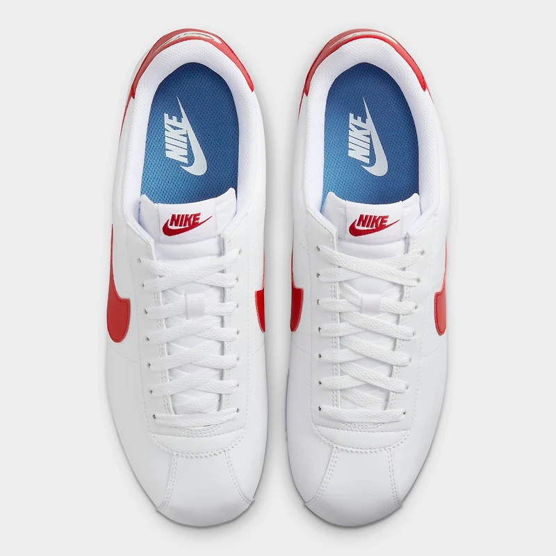Nike Cortez White / Varsity Red - Blue