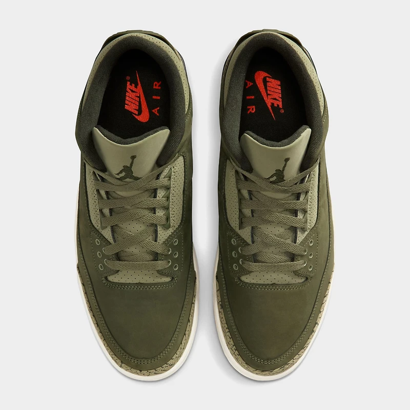 Air Jordan 3 Rétro Medium Olive / Séquoia
