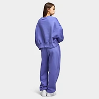 Nike Sportswear Women's Phoenix Fleece Oversized Crew / Light Medium Blue