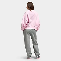 Nike Sportswear Women's Phoenix Fleece Oversized Crew / Pink Foam