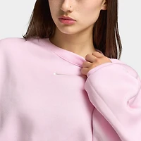 Nike Sportswear Women's Phoenix Fleece Oversized Crew / Pink Foam