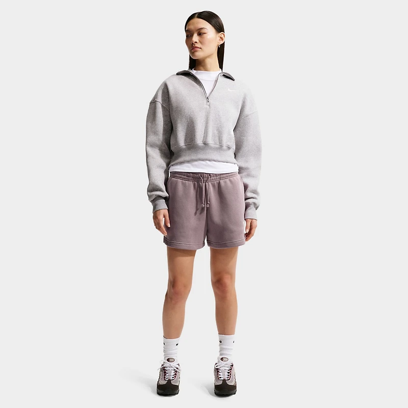Nike Sportswear Phoenix Fleece Sweatshirt Platinum / Sail