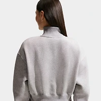 Nike Sportswear Sweatshirt Polaire Phoenix Platinum / Voile