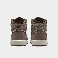 Jordan 1 Mid GS Enigma Stone / Olive Grey - Summit White