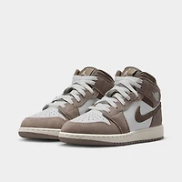 Jordan 1 Mid GS Enigma Stone / Olive Grey - Summit White