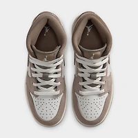 Jordan 1 Mid GS Enigma Stone / Olive Gris - Summit Blanc