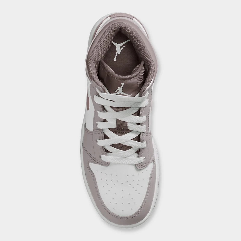 Jordan 1 Mid GS Enigma Stone / Olive Grey - Summit White