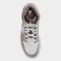 Jordan 1 Mid GS Enigma Stone / Olive Grey - Summit White