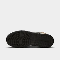 Jordan 1 Mid GS Black / Phantom Palomino - University Red