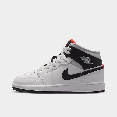 Jordan 1 Mid GS Summit White / Black - Infrared 23