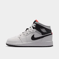 Jordan 1 Mid GS Summit White / Black - Infrared 23