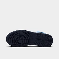 Jordan 1 Mid GS Marine Minuit / Bleu Université - Blanc