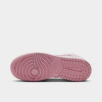 Jordan 1 Mid GS Pearl Pink / Medium Soft - White