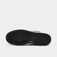 Jordan 1 Mid GS Blanc / Noir - Rose Rouille