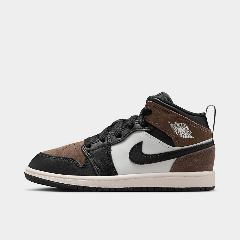 Jordan 1 Mid PS Black / Phantom Palomino - University Red