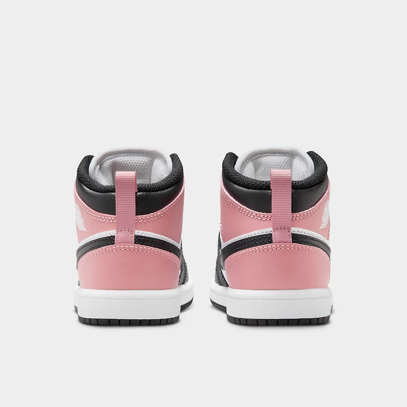 Jordan 1 Mid PS White / Black - Rust Pink